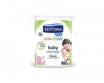 Septona Baby Calm n' Care Baby Cotton Pads 50pics